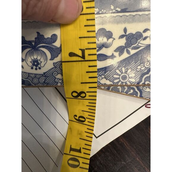 Spode Italian Placemats/Trivets Blue Room Collection Cork-Back 7.5x8.5" Set of 2 - Picture 9 of 10